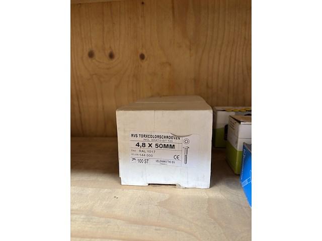 Partij divers ijzerwaar o.a. fischer, macnails - afbeelding 5 van  44