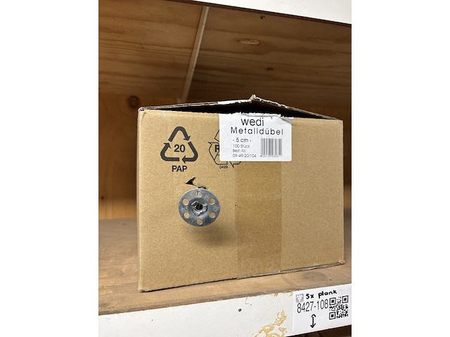 Partij divers ijzerwaar o.a. fischer, macnails - afbeelding 40 van  44