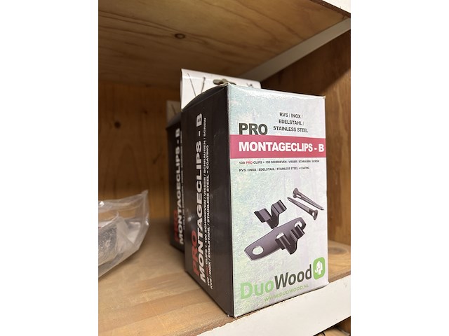 Partij divers ijzerwaar o.a. fischer, macnails - afbeelding 43 van  44