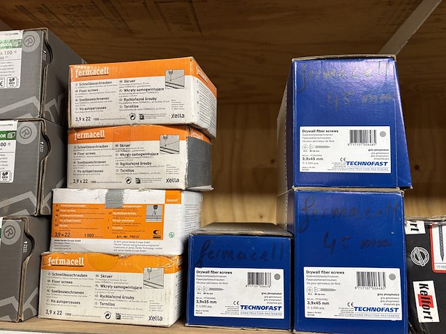 Partij divers ijzerwaar o.a. kelfort, technofast, fermacell - afbeelding 6 van  7