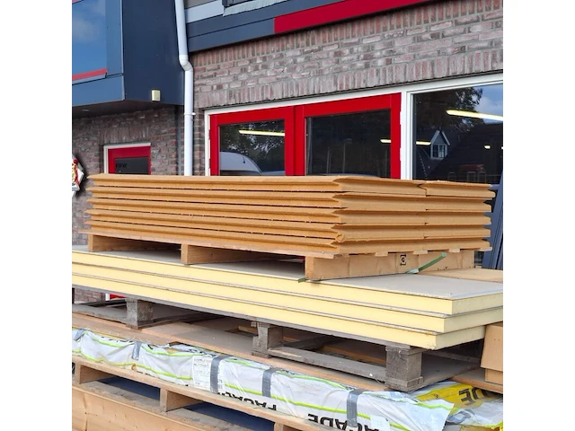 Partij divers isolatie plaatmateriaal op 2x pallet - afbeelding 2 van  10