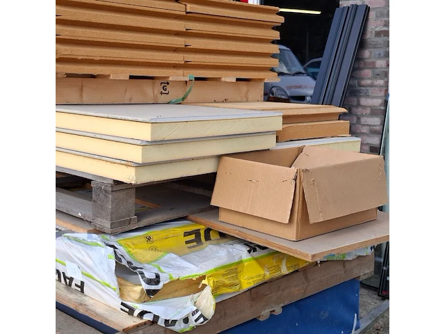 Partij divers isolatie plaatmateriaal op 2x pallet - afbeelding 10 van  10