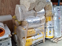 Partij divers isolatiemateriaal op 2x pallet - afbeelding 2 van  6