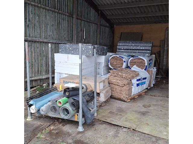 Partij divers isolatiemateriaal - afbeelding 1 van  8