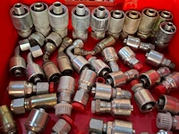Partij divers koppelingen lucht, water, hydrauliek - afbeelding 25 van  25