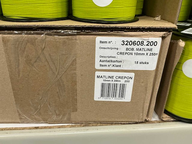 Partij divers lint (155x) - afbeelding 2 van  2