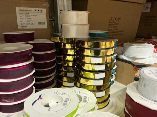 Partij divers lint (265x) - afbeelding 18 van  30