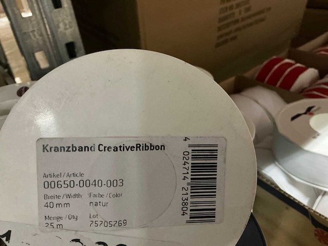 Partij divers lint (265x) - afbeelding 20 van  30