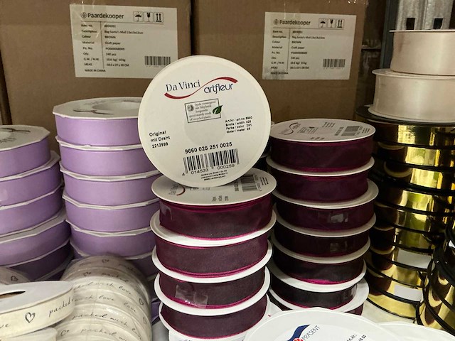 Partij divers lint (265x) - afbeelding 21 van  30