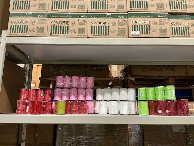 Partij divers lint (56x) - afbeelding 1 van  9