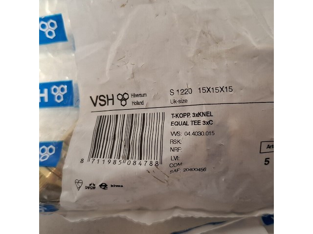 Partij divers loodgieters gereedschap / installatiemateriaal - afbeelding 7 van  32