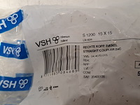 Partij divers loodgieters gereedschap / installatiemateriaal - afbeelding 8 van  32