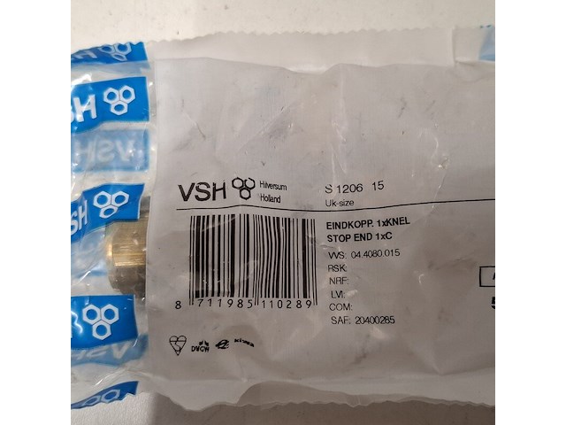 Partij divers loodgieters gereedschap / installatiemateriaal - afbeelding 9 van  32