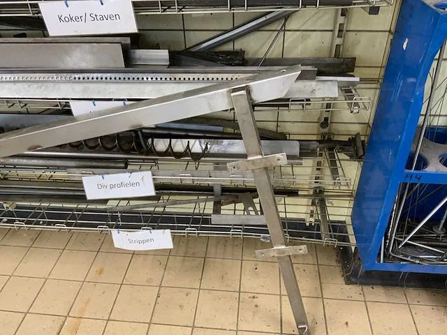 Partij divers metaal met wandstelling - afbeelding 13 van  19