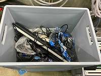 Partij divers pvc, kabel, aluminium en restmateriaal - afbeelding 5 van  14