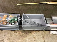 Partij divers pvc, kabel, aluminium en restmateriaal - afbeelding 9 van  14