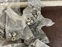 Partij divers rvs bevestigingsmaterieel - afbeelding 2 van  23