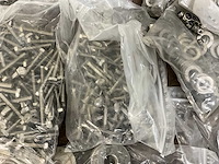 Partij divers rvs bevestigingsmaterieel - afbeelding 4 van  23