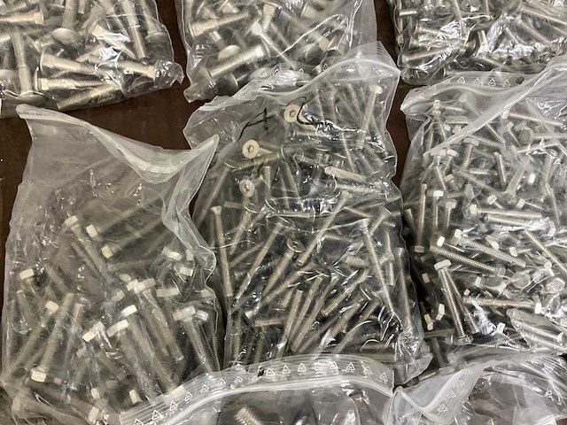 Partij divers rvs bevestigingsmaterieel - afbeelding 6 van  23