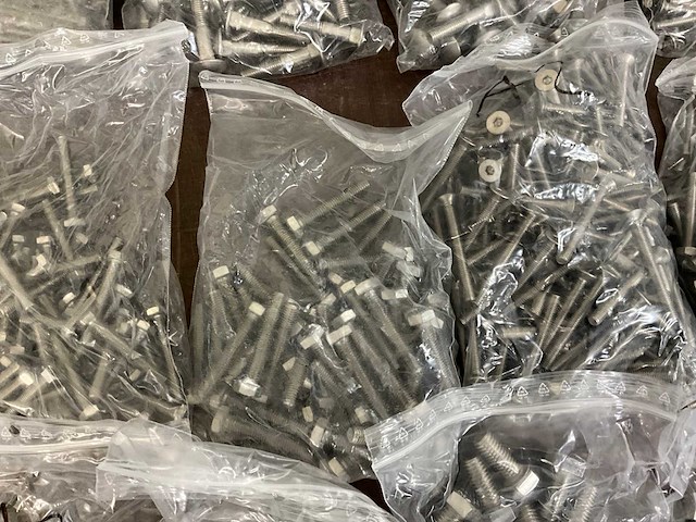 Partij divers rvs bevestigingsmaterieel - afbeelding 7 van  23