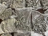 Partij divers rvs bevestigingsmaterieel - afbeelding 8 van  23