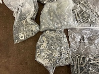 Partij divers rvs bevestigingsmaterieel - afbeelding 10 van  23