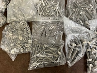 Partij divers rvs bevestigingsmaterieel - afbeelding 11 van  23