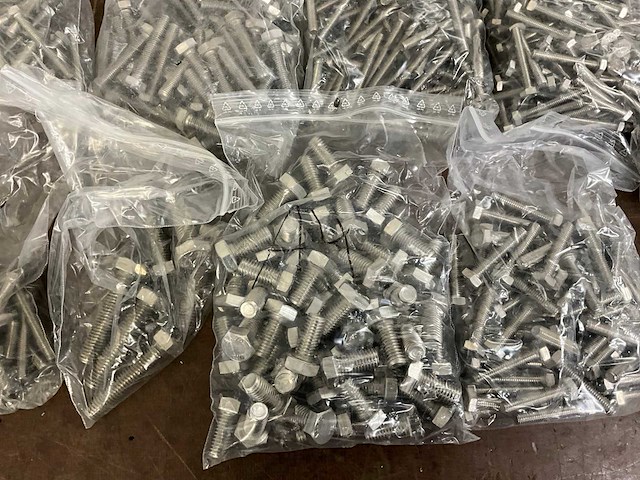 Partij divers rvs bevestigingsmaterieel - afbeelding 14 van  23