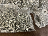 Partij divers rvs bevestigingsmaterieel - afbeelding 15 van  23