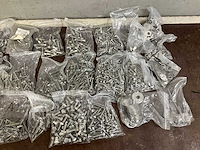 Partij divers rvs bevestigingsmaterieel - afbeelding 17 van  23