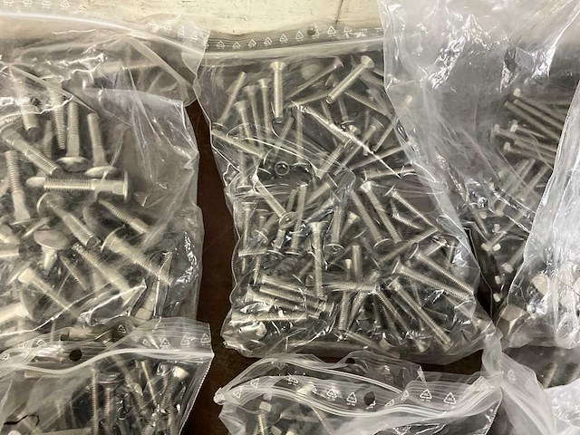 Partij divers rvs bevestigingsmaterieel - afbeelding 22 van  23