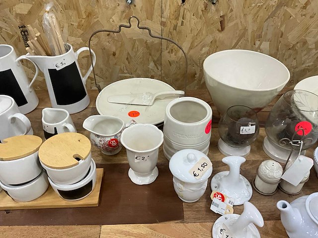Partij divers servies - afbeelding 1 van  1