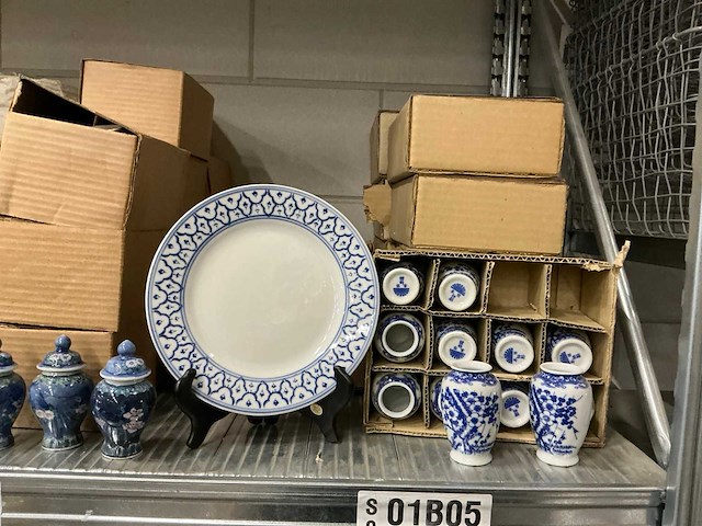 Partij divers servies/decoratie (2533x) - afbeelding 4 van  5