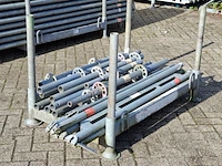Partij divers stijgermateriaal, layher, allround, in transportbok