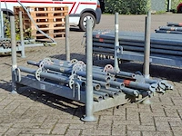 Partij divers stijgermateriaal, layher, allround, in transportbok - afbeelding 2 van  7