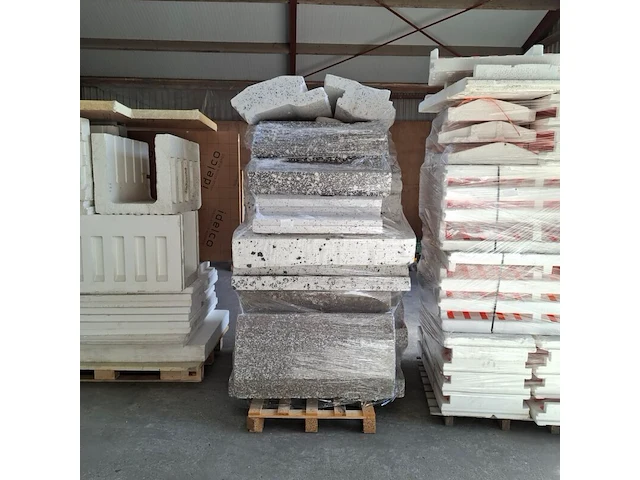 Partij divers tempex materiaal, op 4x pallet - afbeelding 6 van  10