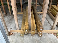 Partij divers tuinhout (150x) - afbeelding 5 van  9