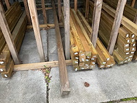 Partij divers tuinhout (150x) - afbeelding 6 van  9