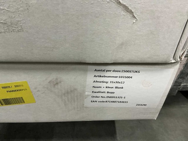 Partij divers verpakkingsmateriaal - afbeelding 4 van  16