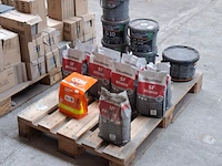 Partij divers voegmortel, ardex en schönox, sf design, uf premium & g10