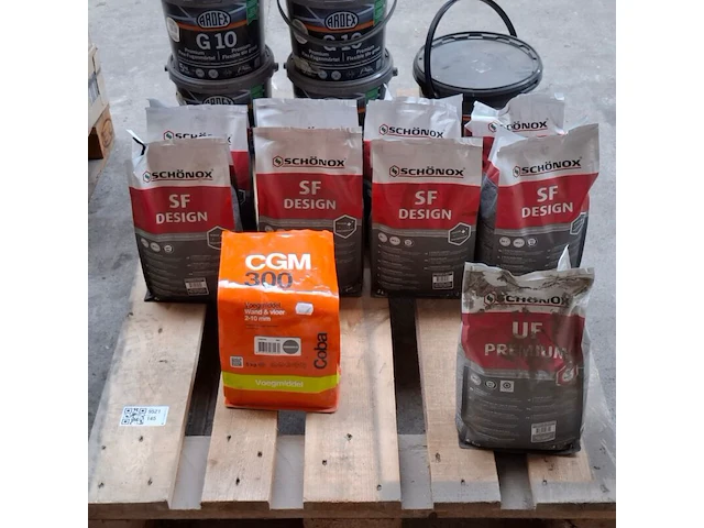 Partij divers voegmortel, ardex en schönox, sf design, uf premium & g10 - afbeelding 4 van  6