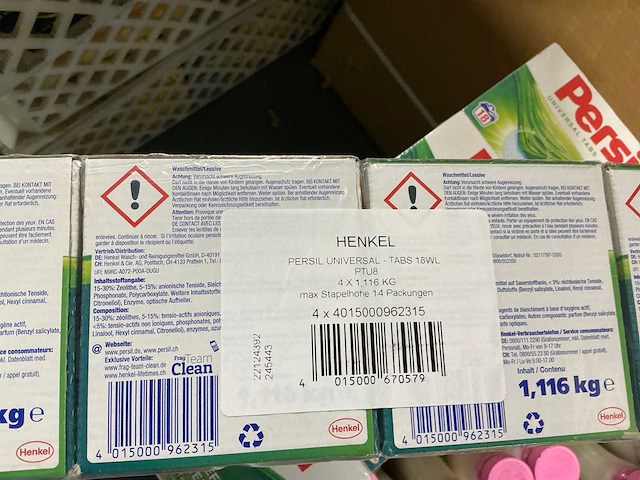 Partij divers wasmiddel/toilet reiniger (135x) - afbeelding 3 van  14