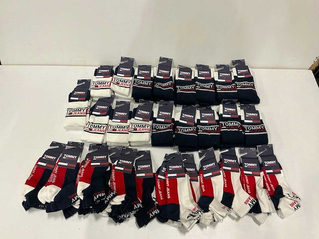 Partij diverse 2-pack tommy jeans sokken (32x) - afbeelding 1 van  10