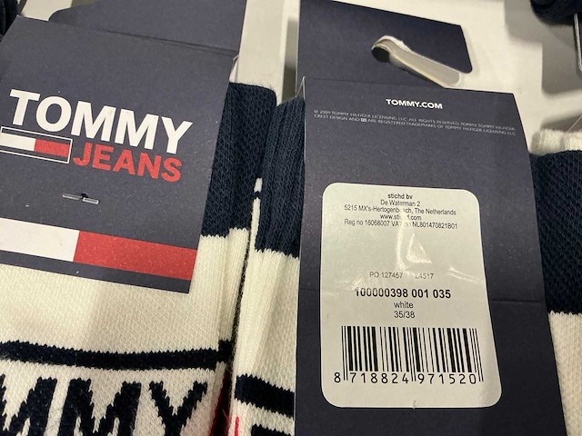 Partij diverse 2-pack tommy jeans sokken (32x) - afbeelding 7 van  10