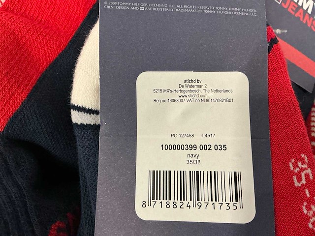 Partij diverse 2-pack tommy jeans sokken (32x) - afbeelding 2 van  10