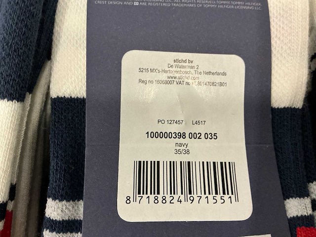 Partij diverse 2-pack tommy jeans sokken (32x) - afbeelding 8 van  10