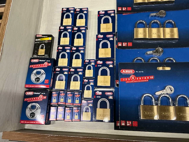 Partij diverse abus hangsloten (39x) - afbeelding 5 van  5
