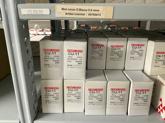 Partij diverse ac magnetic contactors (134x) - afbeelding 2 van  6