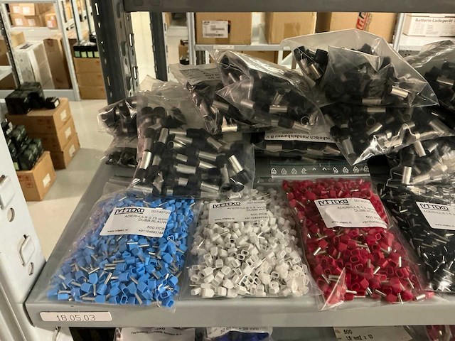 Partij diverse aderhulzen (407x) - afbeelding 24 van  24