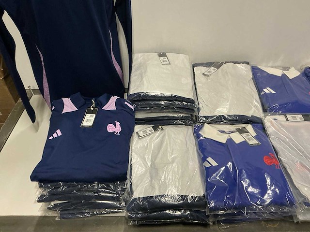 Partij diverse adidas shirts/halfzip longsleeves/polo’s (62x) - afbeelding 13 van  18